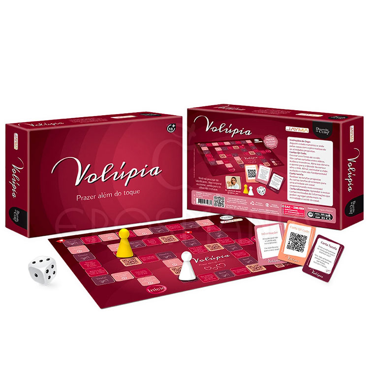 Jogo de Tabuleiro Volúpia - Diversão Ao Cubo